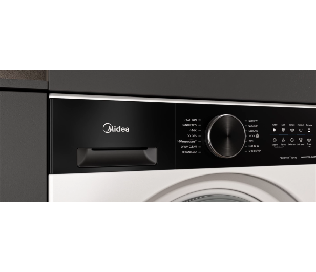 Pralka Midea MF210W100BA30/W-PL 10kg 1400obr Funkcje pary  - 1546585 - zdjęcie 4